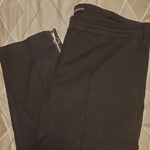 Black ankle pants